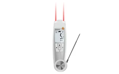 Testo 104-IR BT - Infračervený/prepichovací teplomer s Infračervené + bodavé meranie